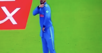 virat kohli on field